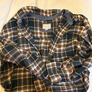 american eagle overthrow flannel
